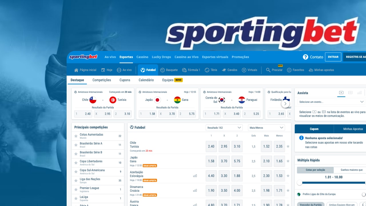 Sportingbet Como são as odds na 